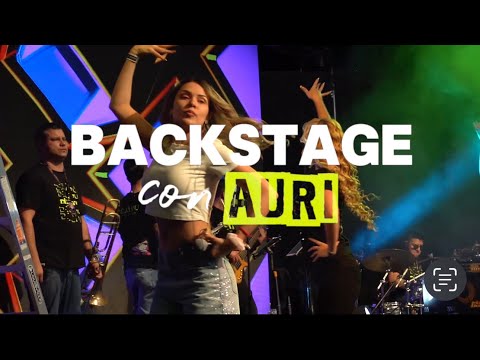BACKSTAGE DEJAVU RETRO SHOW CON AURI