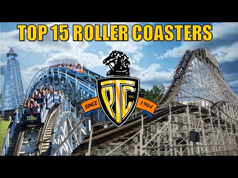 Top 15 Roller Coasters from Philadelphia Toboggan Coasters (PTC)
