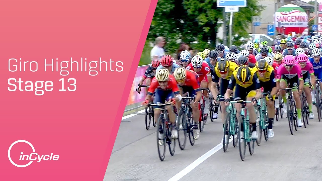 Giro d'Italia 2018 | Stage 13 Highlights | inCycle - YouTube