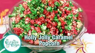 Foodie Friday from The Electric Kitchen Holly Jolly Caramel Popcorn