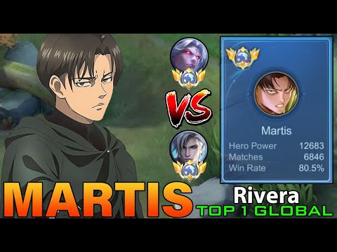 12,000+ MMR Martis VS Top Global Aamon - Top 1 Global By Rivera | MOBILE LEGEND.