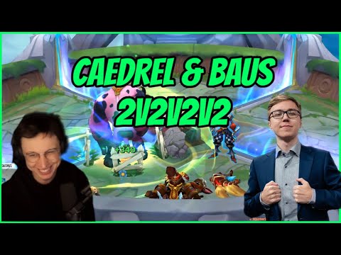 Baus Carrying Caedrel In 2v2v2v2 | Arenas Highlights