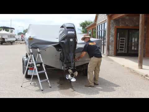 Ratchet Strap Boat Cover
