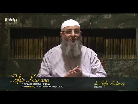 A gdje je naš Gospodar Allah?_dr. Safet Kuduzović