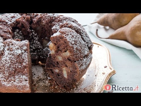 Ciambella alle pere e cioccolato - Ricetta.it