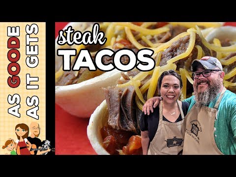 Ninja Foodi Steak Tacos in Our Ninja Foodi!