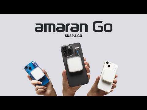 Introducing the amaran Go | Snap and Go