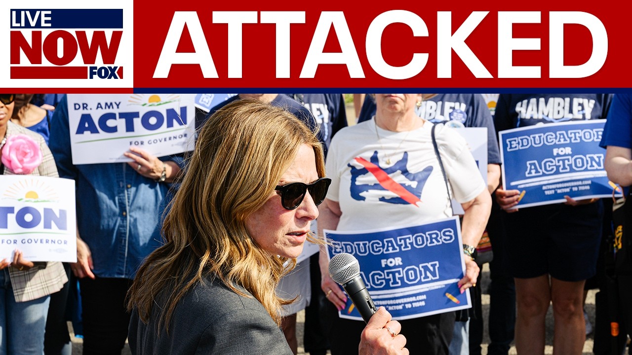 Armed person lunges at Democrat candidate for Ohio governor Dr. Amy Acton, multiple injured