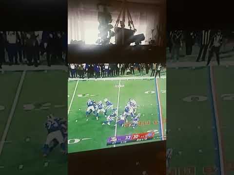 Josh Allen Throwing A GAME ENDING Interception In The Endzone During Overtime VS Vikings