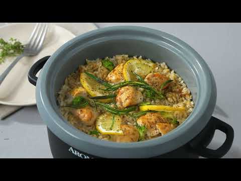 AROMA® 6-Cup (Cooked) / 1.5Qt. Rice & Grain Cooker  (ARC-373-1NGB)