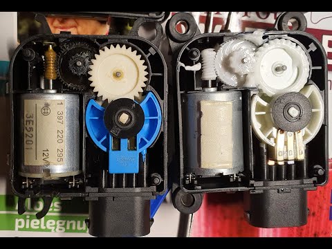 Demontaż i naprawa serwomechanizmów regulacji klap nawiewu Audi A2   Vol.  2