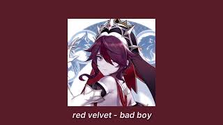 Cover art for bad boy (sped up / nightcore)