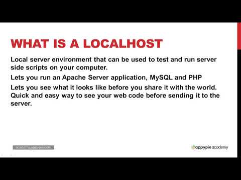Local Server Introduction Lesson 01