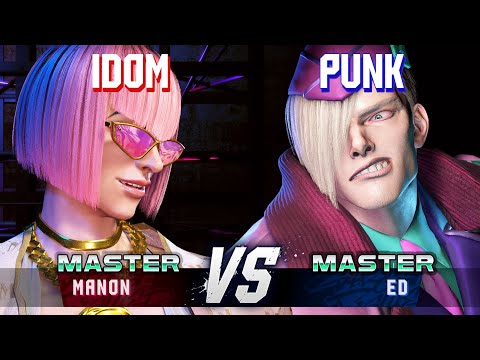 SF6 ▰ IDOM (Manon) vs PUNK (Ed) ▰ High Level Gameplay