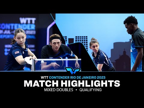 Pitchford/Hursey vs Oyebode/Monfardini | XD Qual | WTT Contender Rio de Janeiro 2023