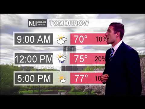 NewsLink Indiana Web Weather September 26, 2017 - Balint Szalavari