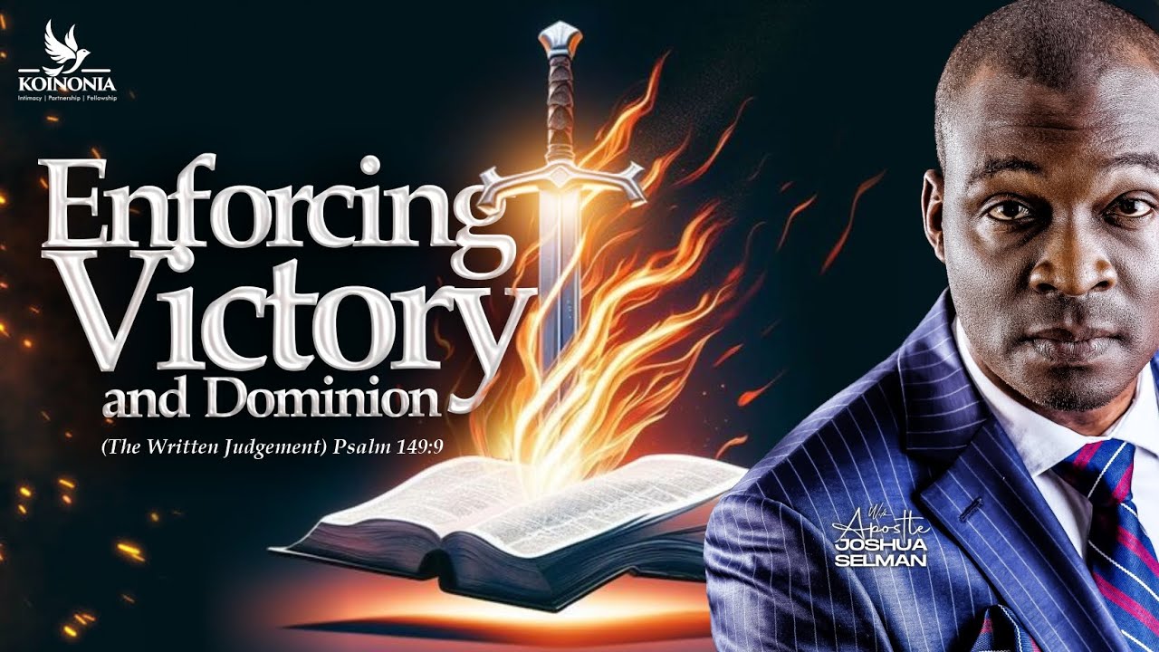 ENFORCING VICTORY & DOMINION [PART 1 (THE WRITTEN JUDGEMENT) Ps.149:9] || PH-NIGERIA  APOSTLE SELMAN