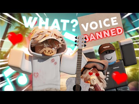 Roblox but I get VOICE BANNED because my singing is WAY TOO ANGELIC
