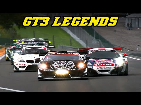 GT3 Legends races at Spa 2025 | Z4, R8, R35, Gallardo, 458, 997.2, mp4-12c & Vantage V12