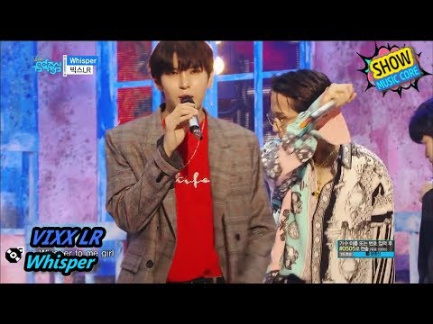 [Comeback Stage] VIXX LR - Whisper, 빅스LR - 위스퍼 Show Music core 20170902