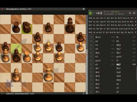 English Opening   The Lion's Roar   Zubarev Alexander vs Baryshpolets Andrey