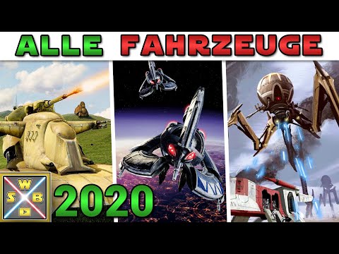 Alle FAHRZEUGE und STERNENJÄGER der SEPARATISTEN in 2020 [NEU] - STAR WARS erklärt (REWORK)