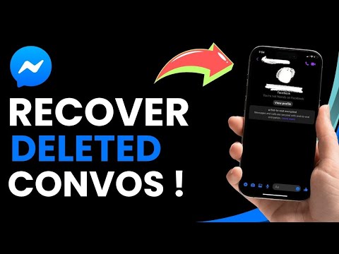 How to Recover Deleted Messenger Conversations!