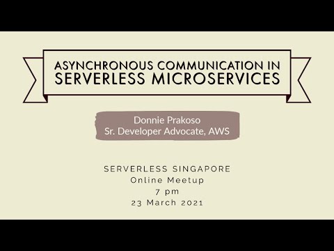 Asynchronous Communication in Serverless Microservices