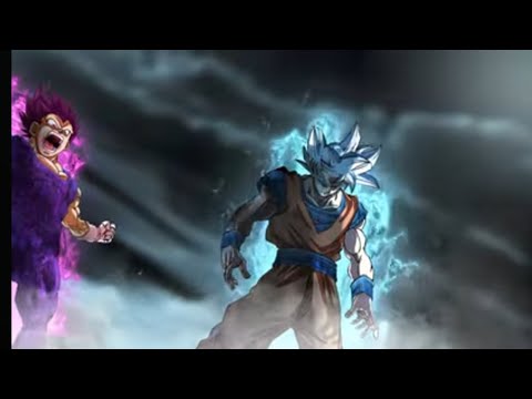Mui Goku  vegeta ultra ego vs gas
