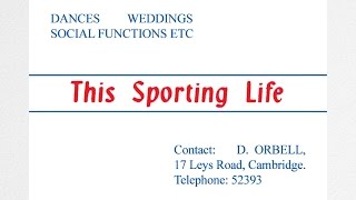 'This Sporting Life' group