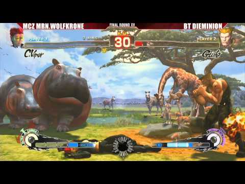 SSF4 AE 2012 Losers Finals MCZ MRN.Wolfkrone vs BT Dieminion - FR XV - Road to Evo 2012