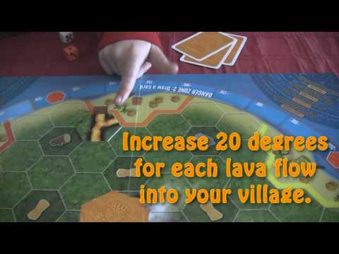 The Board Game Family Review - Eruption