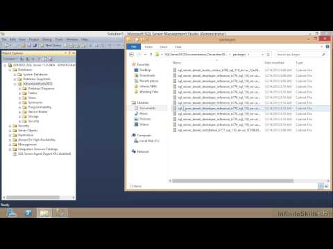Microsoft SQL Server Exam 70-461 Tutorial | Installing SQL Books Online