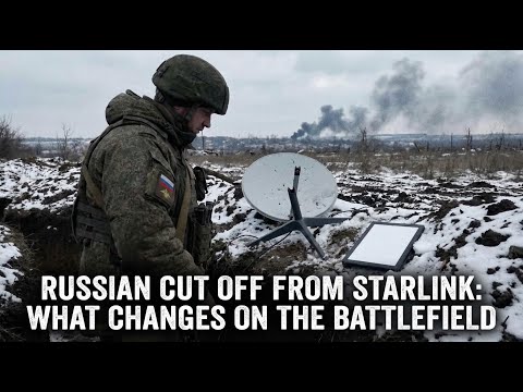 Russians Cut Off from Starlink: What Changes on the Battlefield
