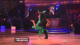 Ralph Macchio and Karina Smirnoff Dancing with the Stars quick step