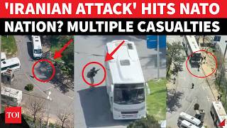 Israeli Consulate ATTACKED In NATO Nation; 3 Dead, 2 Cops Injured | Deadly Gunfight On Camera