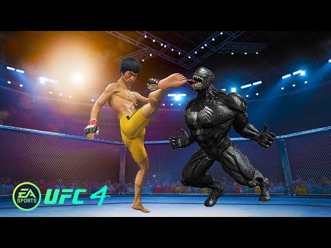 UFC4 Bruce Lee vs Venom  EA SPORTS UFC 4 - Epic Fight