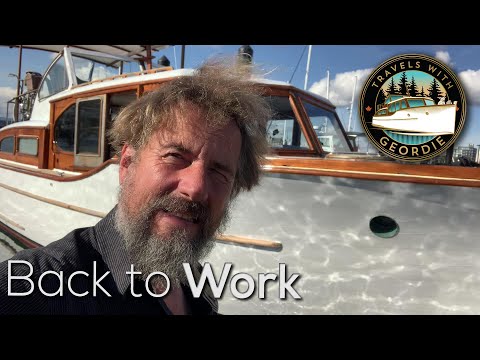 Ep 273 - Back to Work - Wooden Boat Restoration - Travels With Geordie