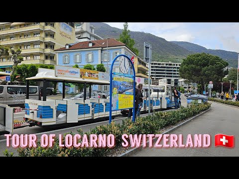 Tour della città di Locarno con il trenino Dotto #viaggi #svizzera