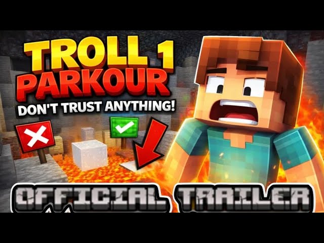 Troll Parkour 1 Minecraft Map
