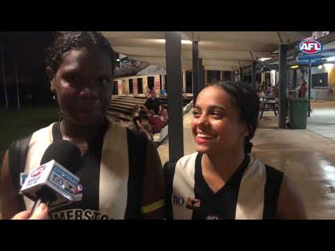 Arthurina Moreen & Tabitha May - Post Match Interview: Round 8 - 2019/20 TIO NTFL