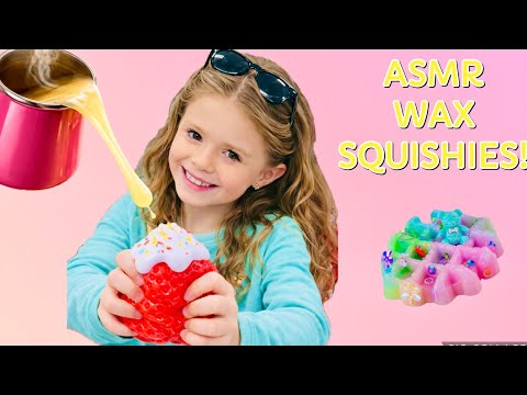 ASMR WAX SQUISHIES!! 😱🕯️#viral #trending #asmr #funny #fyp #diy #lol #video #vlog #viralvideo #cute