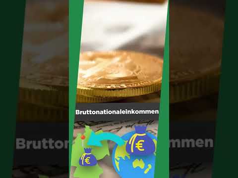 Was ist das Bruttonationaleinkommen? Bruttonationaleinkommen einfach erklärt! #Shorts