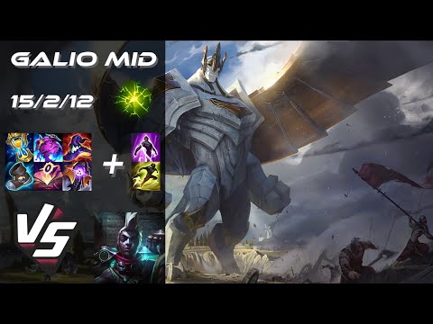 MID Galio vs Ekko - EU Challenger Patch 25.S2.3