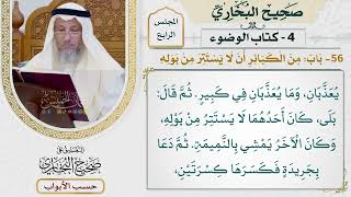 151- باب: من الكبائر أن لا يستتر من بوله - صحيح البخاري - عثمان الخميس