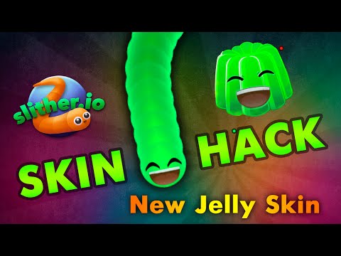 New Slither.io "Radioactive" JELLY SECRET SKIN — get it right now!
