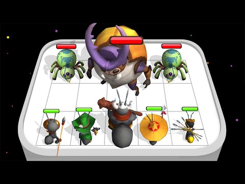 MERGE ANT ARMY BATTLE - Merge Insect 3D ⭐ Merge Master Battle Fusion
