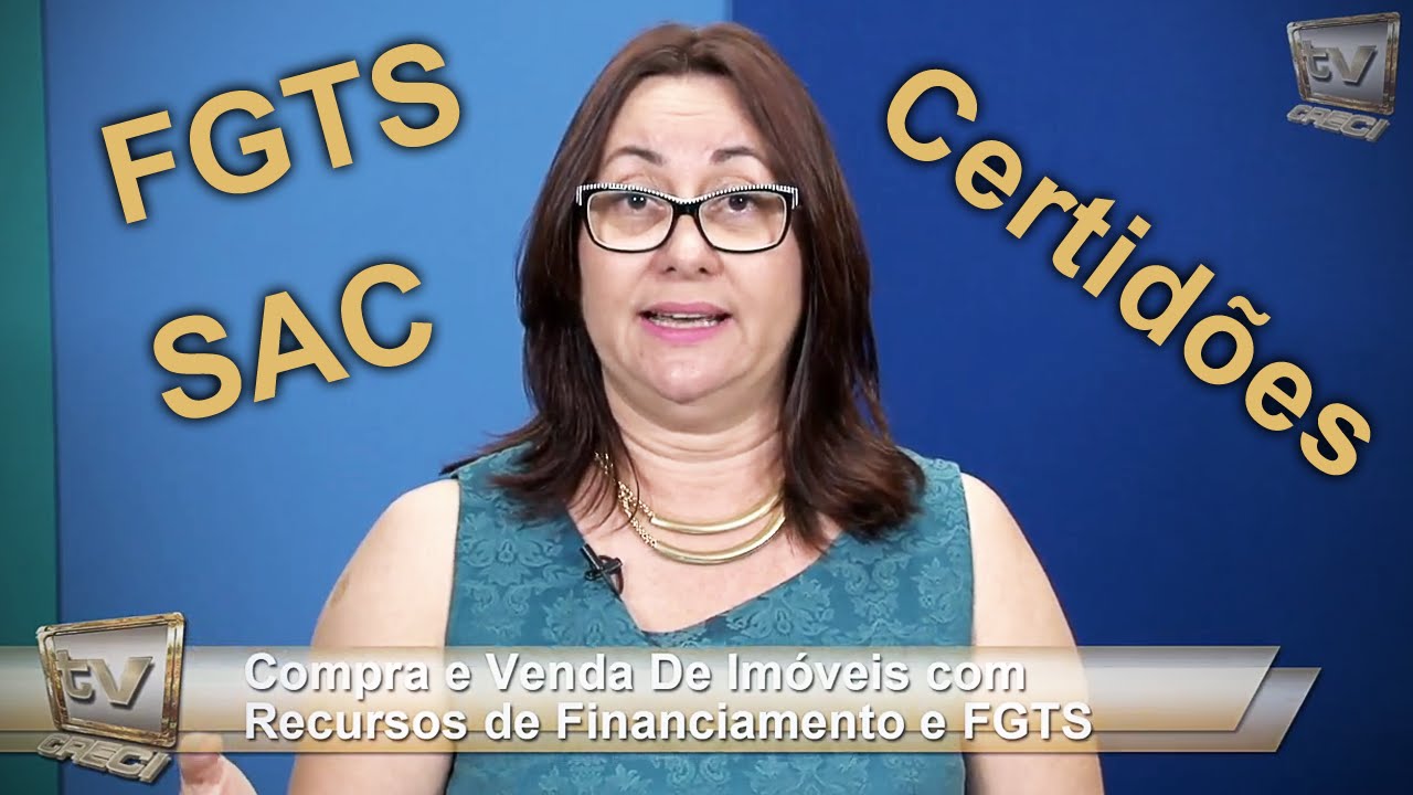 CURSO: Compra e venda com recursos de financiamento e FGTS
