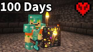 100 Days Minecraft Hardcore - Day 35 - Starting an XP Farm (With Commentary)