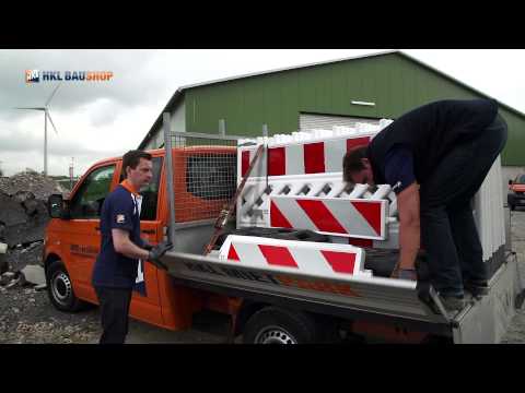 Nissen Absperrsystem im Einsatz - HKL-Baushop